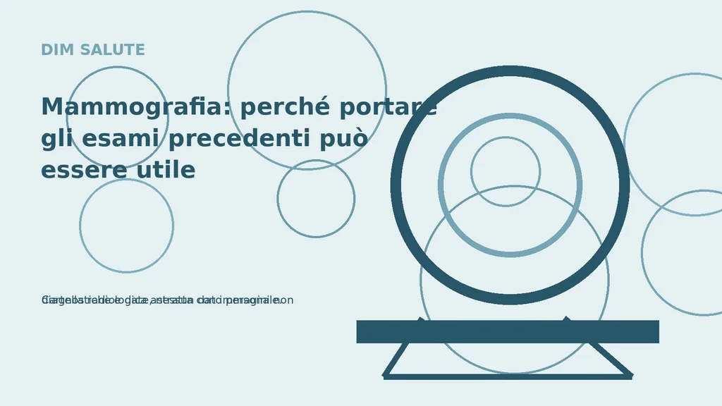 Cartella radiologica astratta con immagini non diagnostiche e date, nessun dato personale.